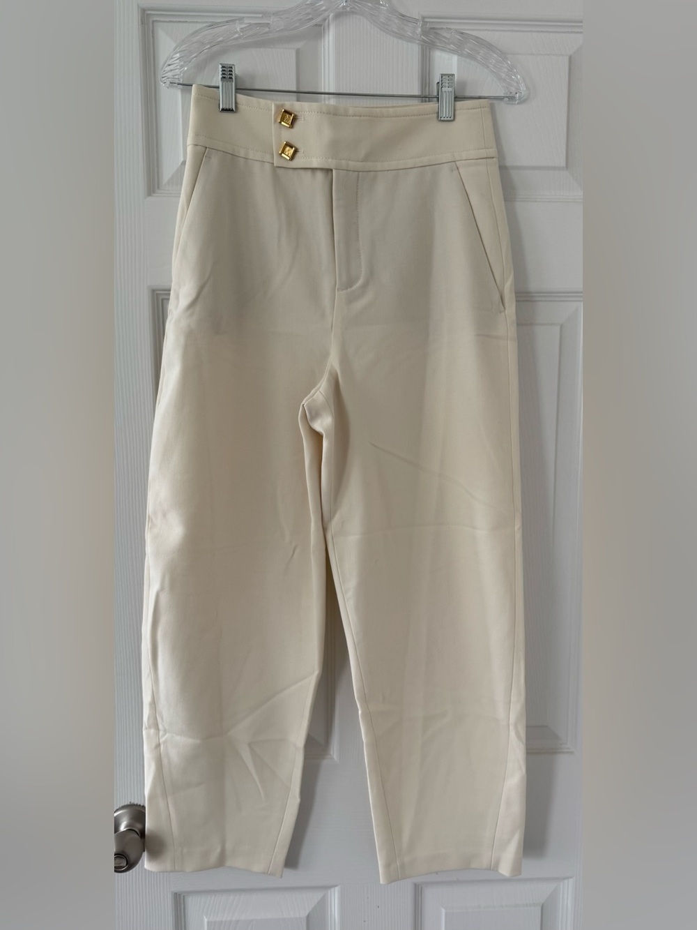 Zara Cream Trousers